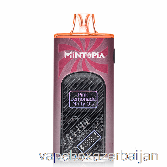 Vape Box Azerbaijan Mintopia Turbo 9000 Disposable Pink Lemonade Minty O's